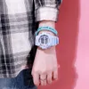 Miúdos bonitos relógios meninos relógio digital para meninas esporte esporte luminoso impermeável wristwatch mulheres levou relógio de alarme