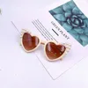 Mode Kinder Sonnenbrille Sommer Kinder Perle Liebe Herz Rahmen Sonnenbrille Mädchen UV 400 Schutzbrille Jungen Strand Sonnenbrille 300 H1