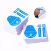 Blue Dust Removal Phone Screen Cleaning Tool All Mobile Phones 3 in 1 Dust-absorber Guide Sticker Clear Dust On Screen 200 Pcs