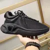 Womens men designer sneakers fashion star women brand sports shoes leather and mesh B-Runner high-quality irregular shoelace design RUE FRANCOIS size 35-45