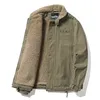남자 겨울 재킷 따뜻한 파카 남성 코트 양털 outwears 남자 의류 윈드 브레이커 스포츠웨어 군사 패션 자켓 LM210 211217