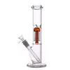 11,5 polegadas de altura Hookah Glass Bealer Bong Straight Tube Dab Rig Arm Tree Perc Bubbler Recycler Smoking Water Pipes Ash Catcher com 14mm Male Glass Oil Burner Pipe 20pcs