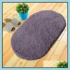 Aessory Bath Home Gardeth Mats Non-Slip Absorberande Soft Mat Rug Memory Foam Badrum Badrum Golvduschprodukter Drop Leverans 2021 XRR