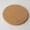 Classic Round Rain Cork Roachers Деревянная Чашка Коврик Питьевые Настольные Настольные Кофе Чашки Чашки Коврики Главная Кухня Бар Инструменты Настраиваемый Логотип DBC BH2781