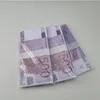 Party Supplies Movie Money Banknote 5 10 20 50 Dollar Euros Realistic Toy Bar Props Copy Currency Faux-billets 100 PCS Pack337Q