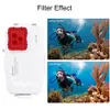 40m/130ft étuis de plongée étanches abritant Photo vidéo prenant une couverture sous-marine pour iPhone 12 Pro Max Mini couleur blanche