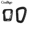 Outdoor Gadgets 1set Tac Link D-ring Clip Quick Carabiner For Camping Tactical Backpack Tool Keychain