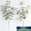 1 Pcs Vert Imitation Feuilles Artificielles Grande Feuille D'eucalyptus Faux Plantes pour Home Shop Garden Party Decor Prix Usine conception experte Qualité Dernier Style Original