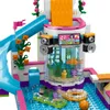 Swimming pool model JG319 girl's good friend Xinhu City summer swimming pool small particle assembled building block toys gift X0503