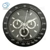 Luksusowy projektant zegarów ściennych Zegarki Metal Art Duży metalowy tani zegar ścienny GMT Zielony zegar ścienny X0726