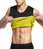 CXZD Body Men Plus Size S-5XL Slimming Shirt Neoprene Shapers Vest Sweat Sauna Fitness T-Shirt Control Shapewear