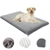 Grande cão cama esteira ortopédica memória espuma cães removíveis lavável cão sofá cama para pequenos suprimentos de estimação médio médio 210915