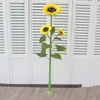 180cm (5.9 Feets) Solros Simulering Blomma Singel Bukett Daisy Tree Wedding Centerpieces Road Guide Props Barn Room Ornament