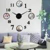 Фотография рамка DIY большие настенные часы пользовательские фото декоративная гостиная семейные часы персонализированные изображения рама большие часы 210325