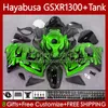 Carrosserie Pour SUZUKI Hayabusa GSXR 1300 CC GSX-R1300 GSXR-1300 Flammes vertes 96-07 74No.63 1300CC GSXR1300 96 97 98 99 00 01 GSX R1300 2002 2003 2004 2005 2006 2007 Carénage