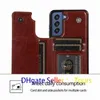 삼성 S22 S22 Ultra S22Plus S21 Fe PU 가죽 더블 마그네틱 걸쇠 보호 커버 카드 홀더가있는 지갑 케이스