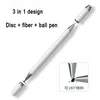 Populaire mobiele telefoon tablet screen capacitieve universele touch pen aangepaste merk witte compatibele schijfstylus voor pc iPad smartphone