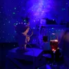 Астронавт Galaxy Projector Lamp Starry Sky Night Light Спальня Декоративная атмосфера Настольная лампа для детского рождества