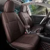 Capa de assento de carro com cobertura total personalizada para Toyota RAV4 Luxo com resistente ￠ prova d'￡gua, cobrindo assentos antigos de couro de couro de couro