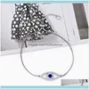 Link, Kettenarmbänder Jewelrydesigners Zirkon Kopfschmuck Pull Devils Eye Volldiamant Einfaches Armband Brb45 Drop Lieferung 2021 Iyzas