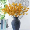 Dekorative Blumen Kränze Kunststoff Kastanie Beere gefälschte Blume für Hausgarten Dekoration Blumenarrangement Zubehör künstlich