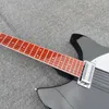 CKEN - Guitarra Eléctrica de Alta Calidad، Guitarra Eléctrica de Tamaño Corta Pintada de Negro، Entrega Gratuita