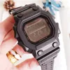 GXW56 Men039S Sports Quartz Waterproof Watch High Quality LED Digital Display World Time Solar Square Type6056981