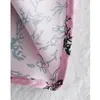 Vuwwyv rosa impressão mini vestido mulheres festa de aniversário plissado mulher manga longa elástica coletada cintura curta vestidos 210430