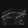 Двухсторонняя прозрачная пластиковая застежка-молния Сумка 3C Цифровые Телефонные аксессуары Универсальная упаковка Дисплей Розничные сумки