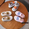 Children's Mesh Shoes Breathable Boys Shoes Non-slip Girls Sneakers Kids Casual Fashion Cute Shoes Low-top Sneakers G1025