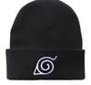 Anime Czapka Beanie Ciepła Dzianina Szydełkowa Kabel Haftowane Czapki Imprezowe Unisex Rybak Mankiet Wełna Swag Czaszka Haftowana Zimowa Czapka Narciarska Czarny Biały Różowy