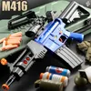 M416 enfants Blaster sûr balle molle jouet pistolet électrique rafale Airsoft avec Magazine pour garçons enfants cadeaux adultes Armas