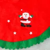 2021 Brand NEW 90cm Santa Claus Tree Skirt Non-Woven Christmas Trees Decoration Supplies