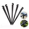 Equipamentos de rega 50 pcs C Forma Garden 4 / 7mm DIP de Irrigação Tubo de Irrigação Suporte Suporte Suportes Corrigidos Hastes Acessórios