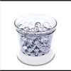 Planters Pots Levert Patio, Lawn Garden1x 400 ml Clear Bowl Garden Planter Vaas Bloem met Glazen Infuser Home Moderne Pot voor Groene Plant