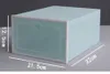 Le dernier 32x21.5x12.5 cm CLAMSHELL Transparent Shoe Rangement Box, multifonctionnel et grande capacité, une variété de styles au choix, de la personnalisation de la prise en charge