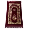 new Thicken Cashmere Muslim Prayer Carpets High-end Chenille Worship Carpet 110*70cm Islamic Musallah Rugs Arab Anti-slip Mat sea ship EWE63