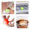 Ice Ball Molds Ice Cream Tools Football Shaped Cube Mould For Summer Beer Wine Beverages Random Color