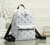 modieuze schooltassen rugzakken stijl designer studentenschooltas met liuding decoratie klassieke brief printen backpack hoge q179d