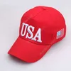 2024 Trump Baseball Cap Hats USA Presidentval Valfest med Amerikanska Flagg Caps Bomull Sport För Män Kvinnor Justerbar Daw363