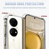 Shockproof Soft Cases For Huawei P50 P40 P30 P20 Pro P10 Lite Silicone Clear Back Full Cover For Nova 8 Se 7 6 5 Pro Shell