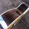 40 inch solid wood 028 mold folk guitar