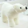 20/25/35/45cm Super encantador Bear Polar Family Plush Plushing Toy Regalo para niños M065 Y211119