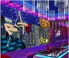 Beställnings- foto bakgrundsbilder för väggar 3D-väggmålningar Vacker modern sexig skönhet Dance Hall Bar KTV Bakgrunds väggpapper Heminredning