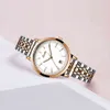 Célèbre marque SUNKTA mode luxe acier métal bande or Rose Bracelet montre pour femmes cadeau robe montres reloj mujer 210517