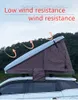 자동차 지붕 텐트 유압 하드 쉘 범용 삼각형 경사 브레이스 유형 바람 방전 비 야외 도로 여행 모바일 홈 271r