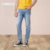 秋の夏のスリムフィットジーンズ男性の基本的なカジュアルデニムズボンプラスサイズのブラン​​ドの服sk130149 211111