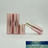 Bouteilles de stockage Pots 12,1 mm en plastique rose or tube de rouge à lèvres vide, outil de maquillage pour les lèvres pour femmes, récipient rechargeable rouge de haute qualité, bouteille1
