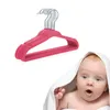 Kläder Babyhängare Portable Interiör Torkningsställ Rostfritt Stål Ingen glidutrymme Spara Metal 5pcs för Brouser Bra 210423