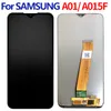 Samsung Galaxy A01 A015 OEM 스크린 터치 패널 디지타이저 어셈블리 교체 프레임없이 LCD 디스플레이